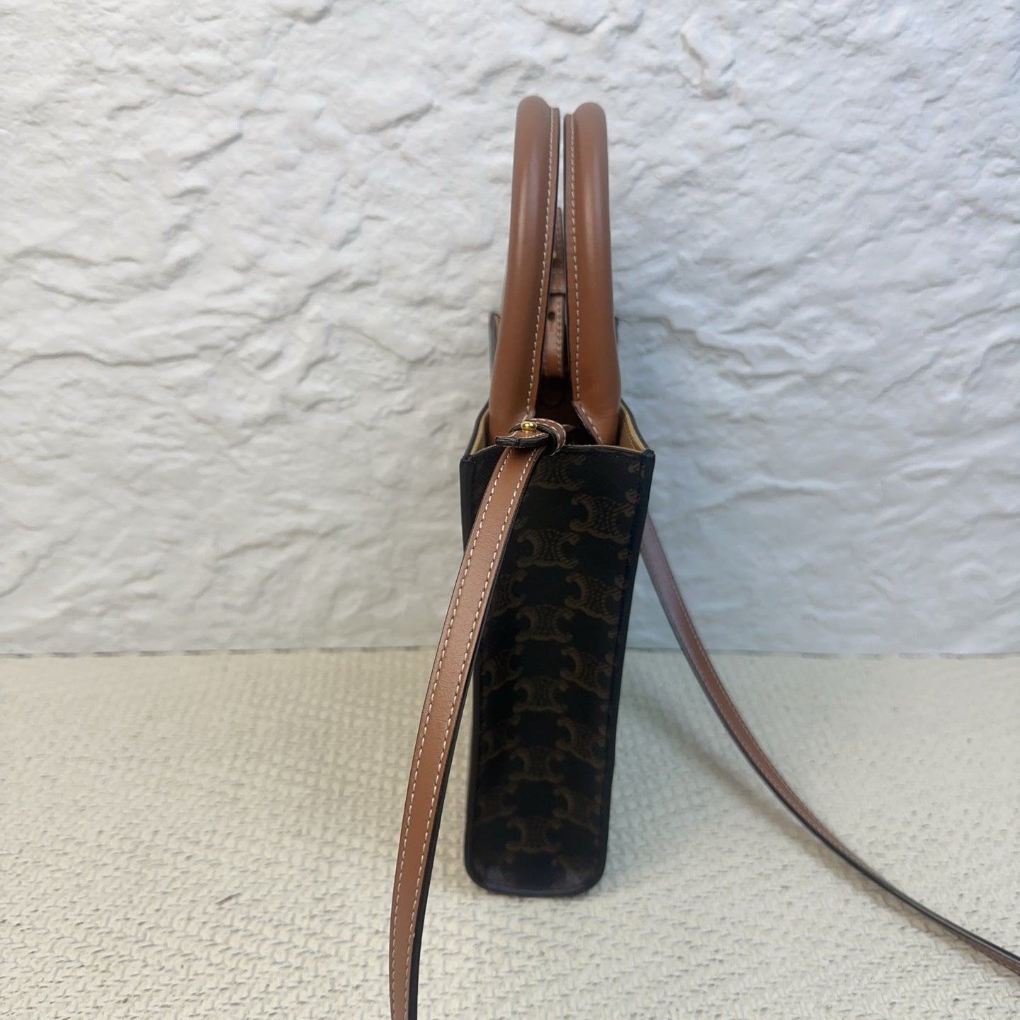 Celine - Cabass - Leather - Brown - (mini)