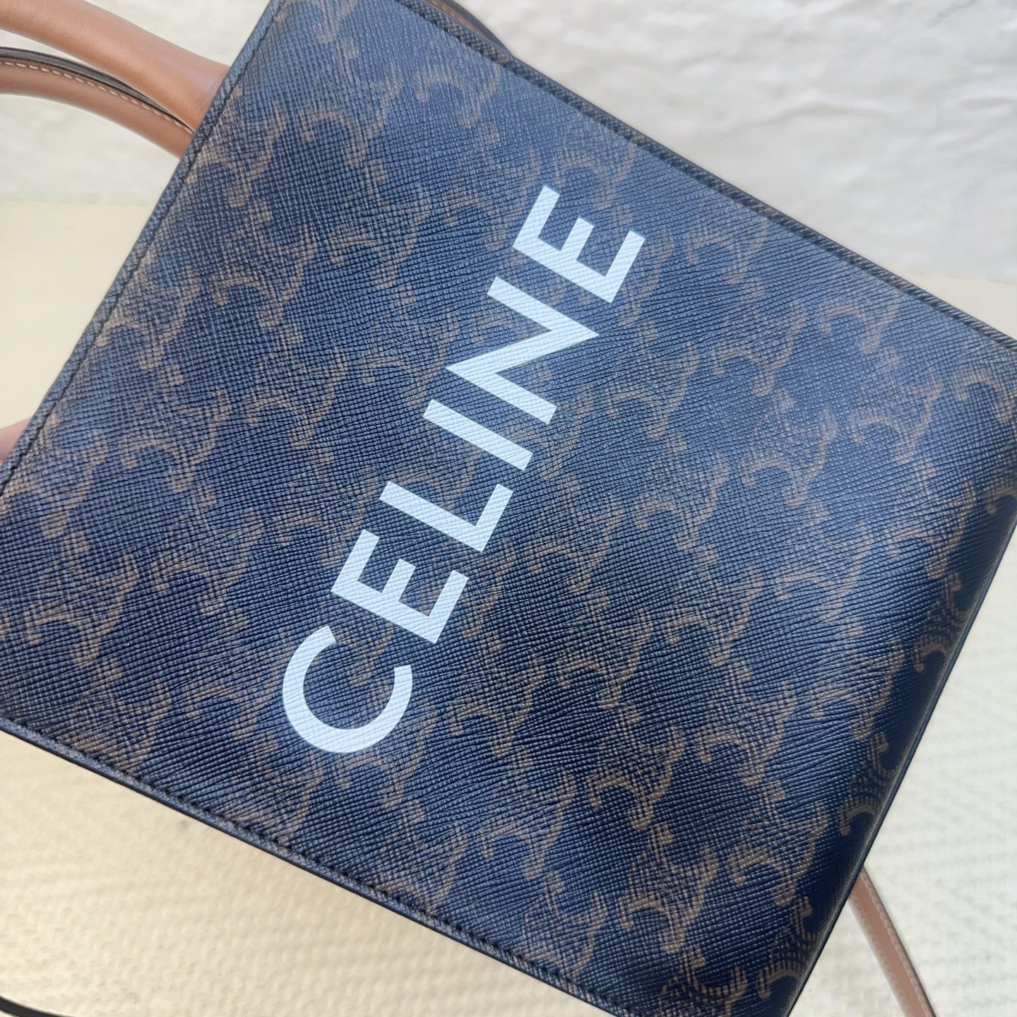 Celine - Cabass - Leather - Brown - (mini)