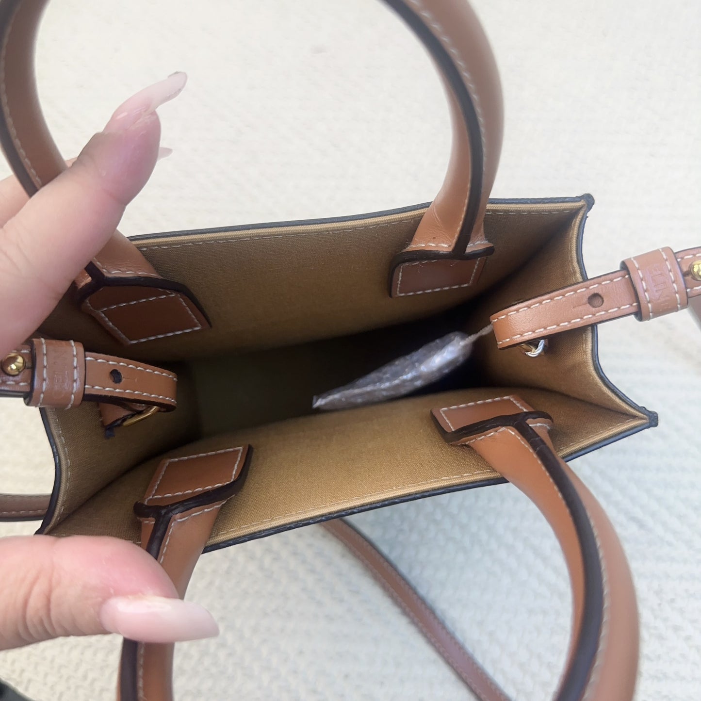 Celine - Cabass - Leather - Brown - (mini)