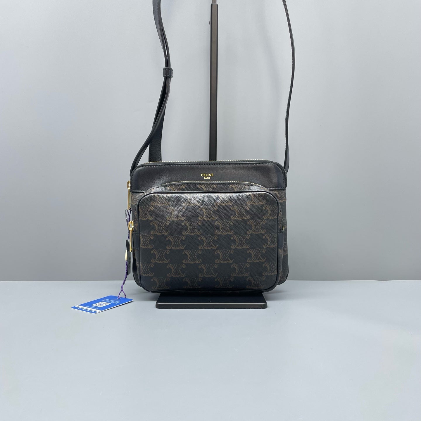 Celine - Camera bag - Leather - Brown - (mini)
