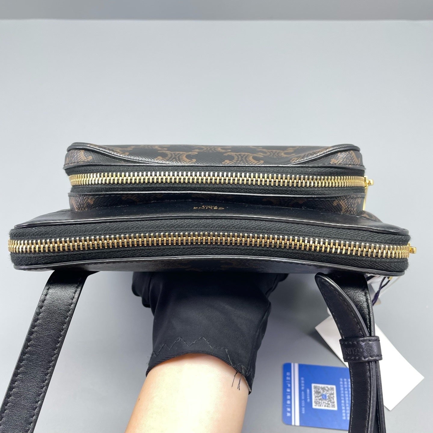 Celine - Camera bag - Leather - Brown - (mini)