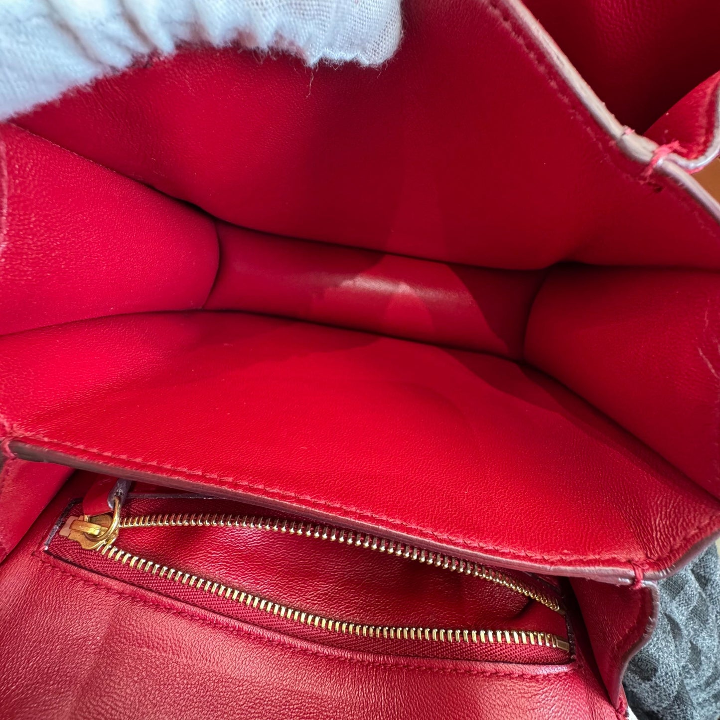 Celine - Classic Box Bag - Leather - Red - (mini)