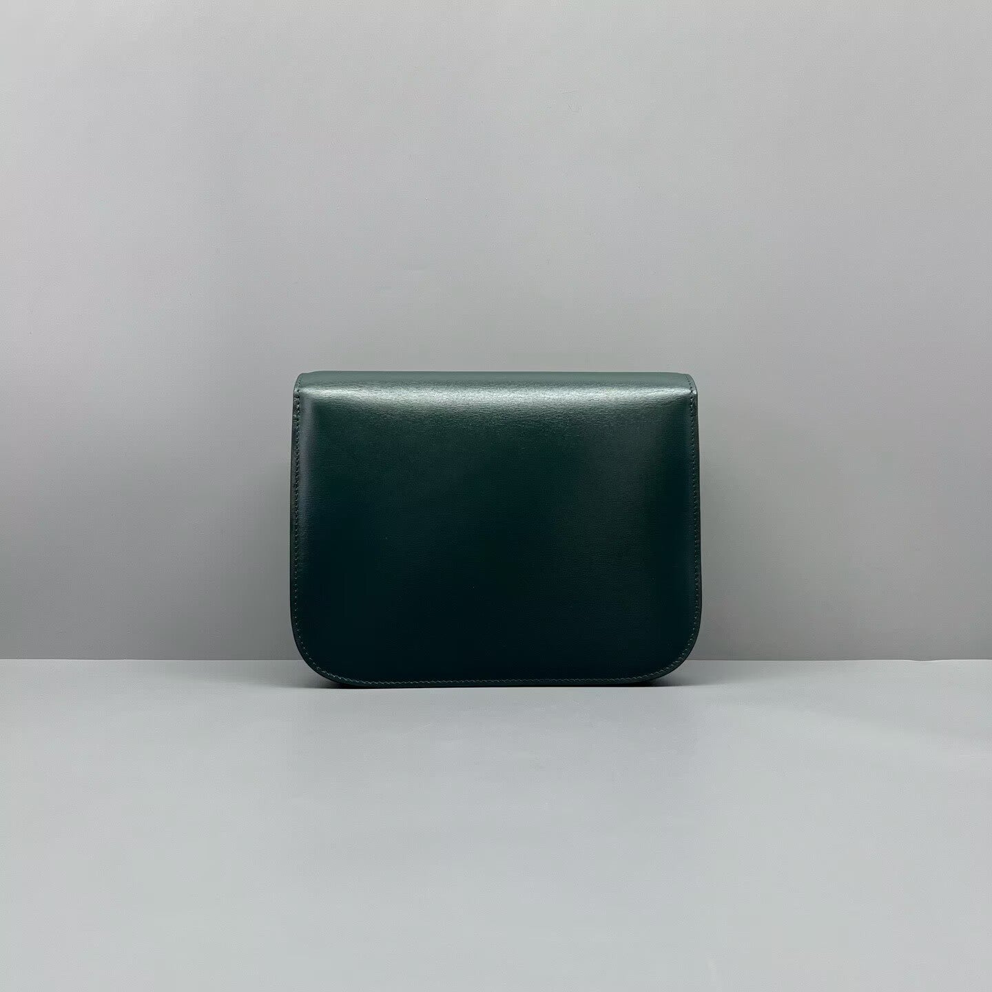 Celine - Classic Box Bag - Smooth leather - Green - (medium)