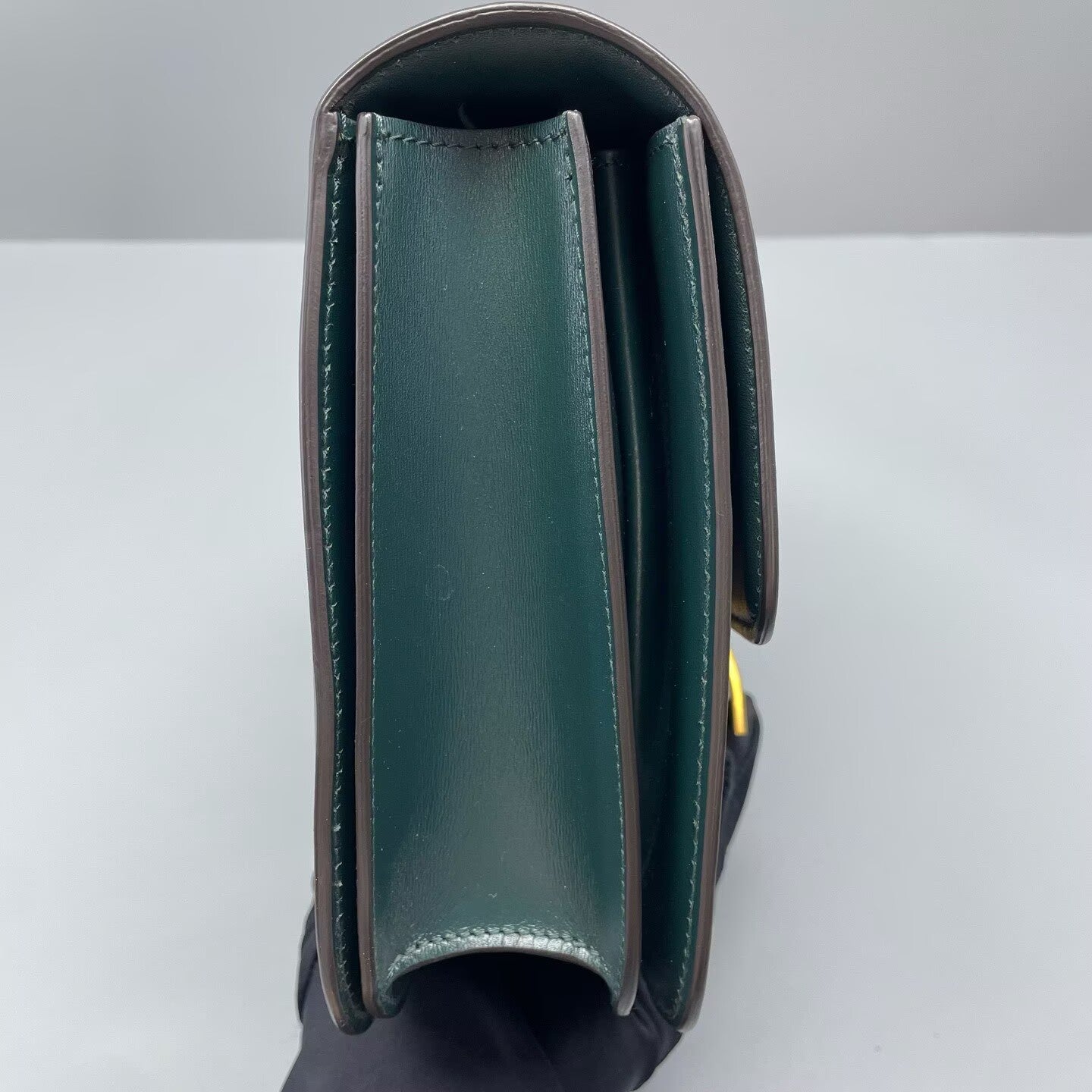 Celine - Classic Box Bag - Smooth leather - Green - (medium)