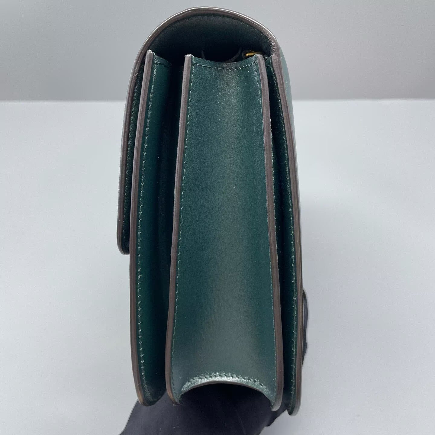 Celine - Classic Box Bag - Smooth leather - Green - (medium)