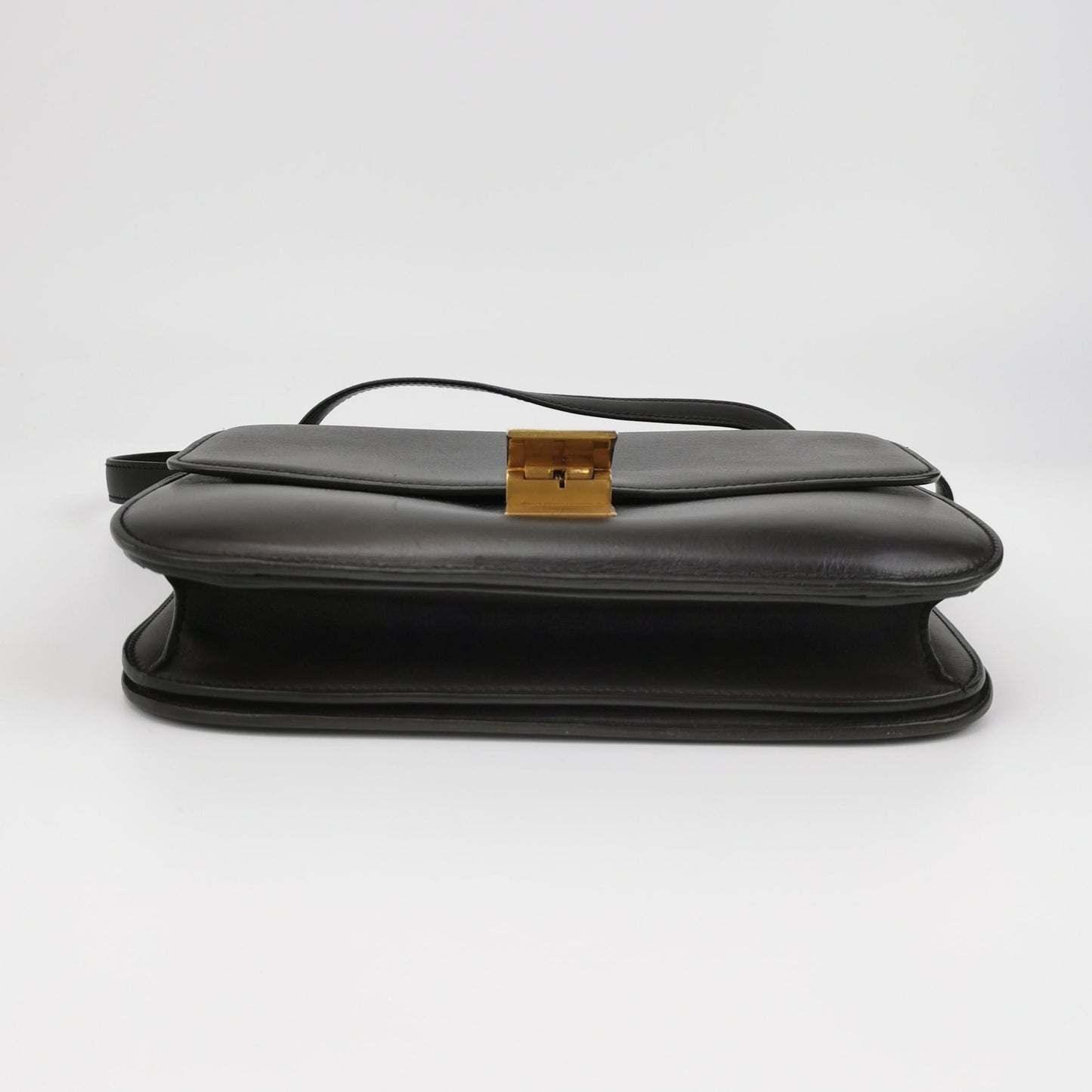 Celine - Classic Box - Leather - Black - (medium)