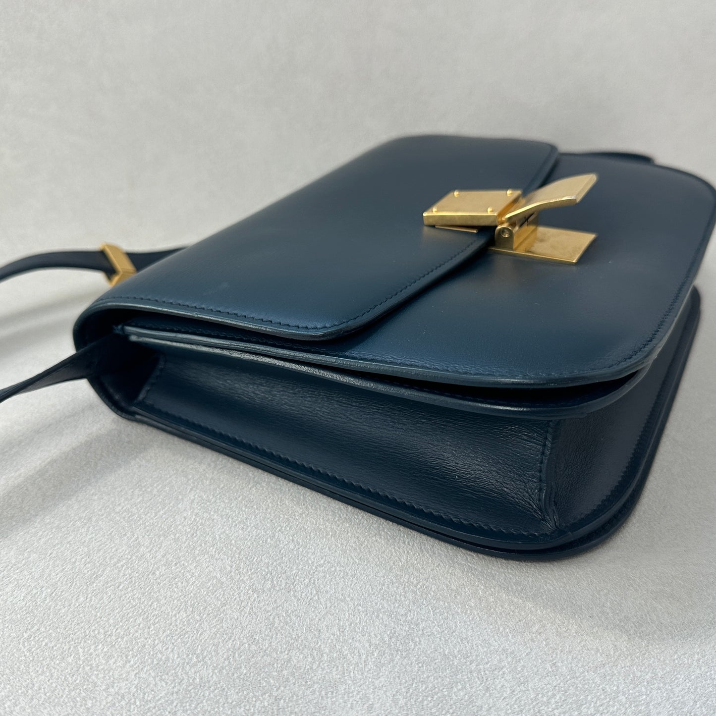 Céline - Classic Box - Leather - Blue - (medium)