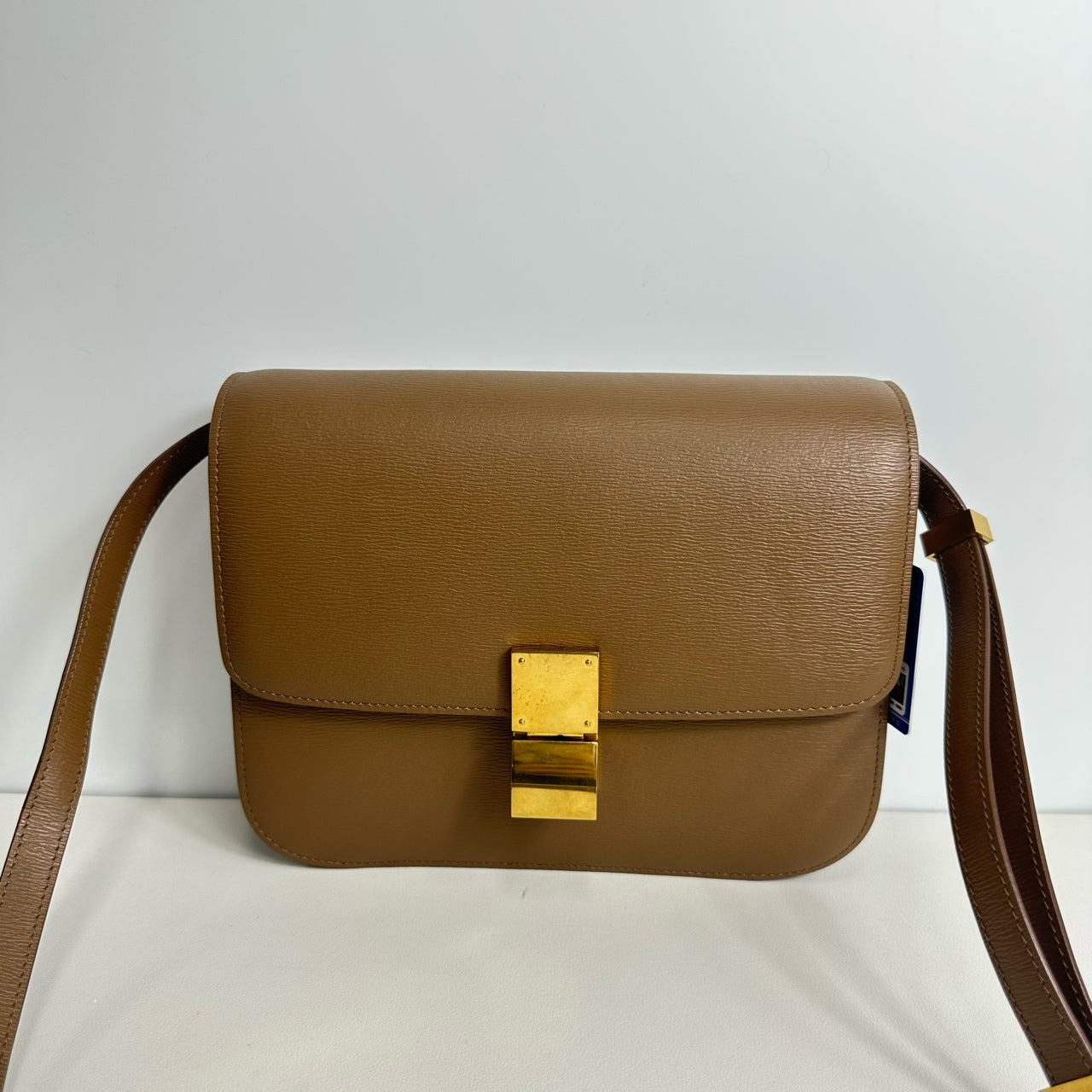 Celine - Classic Box - Leather - Brown - (Medium)
