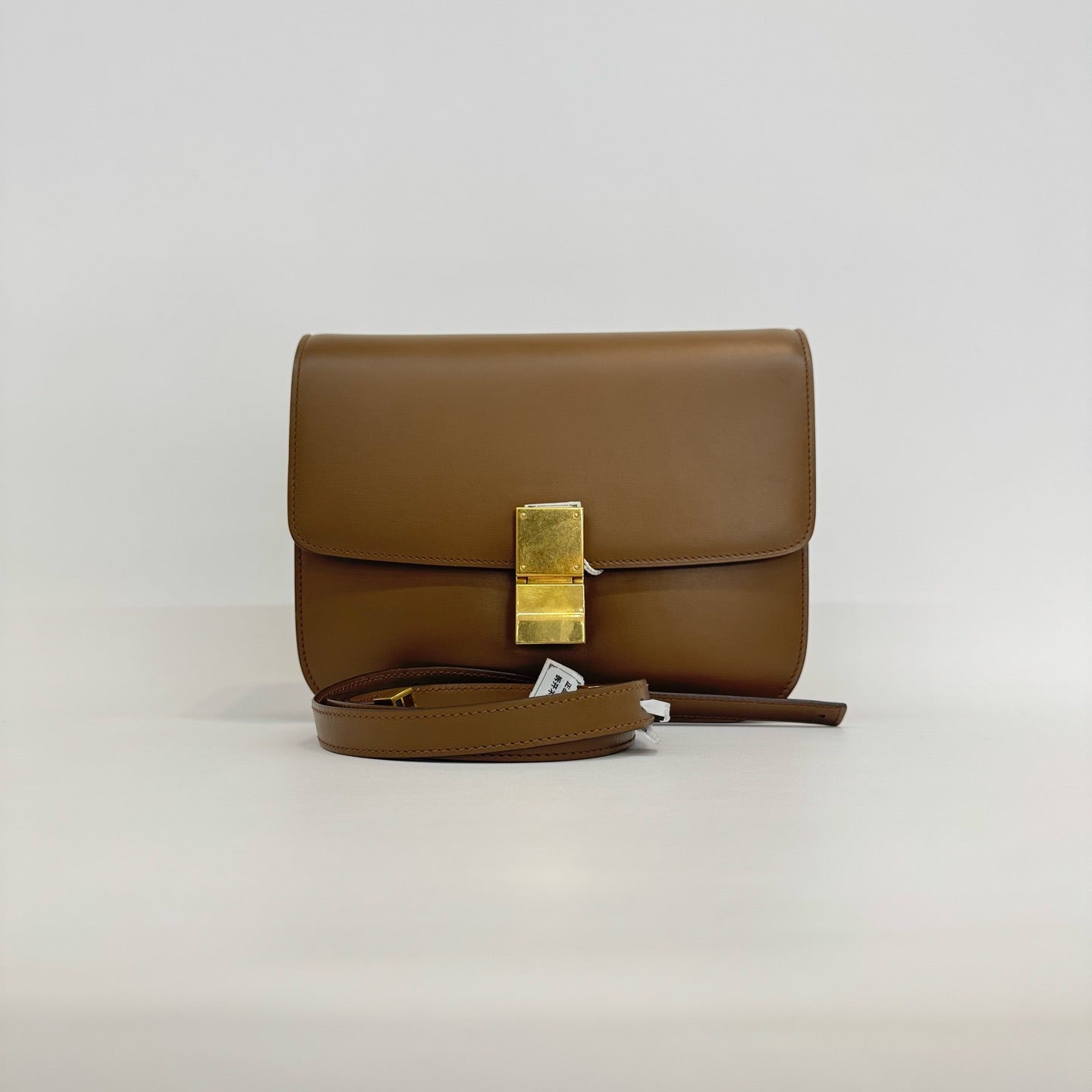Celine - Classic Box - Leather - Brown - (medium)