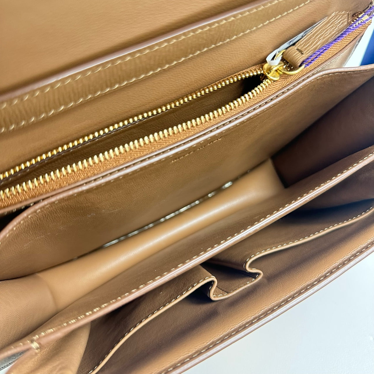 Celine - Classic Box - Leather - Brown - (Medium)