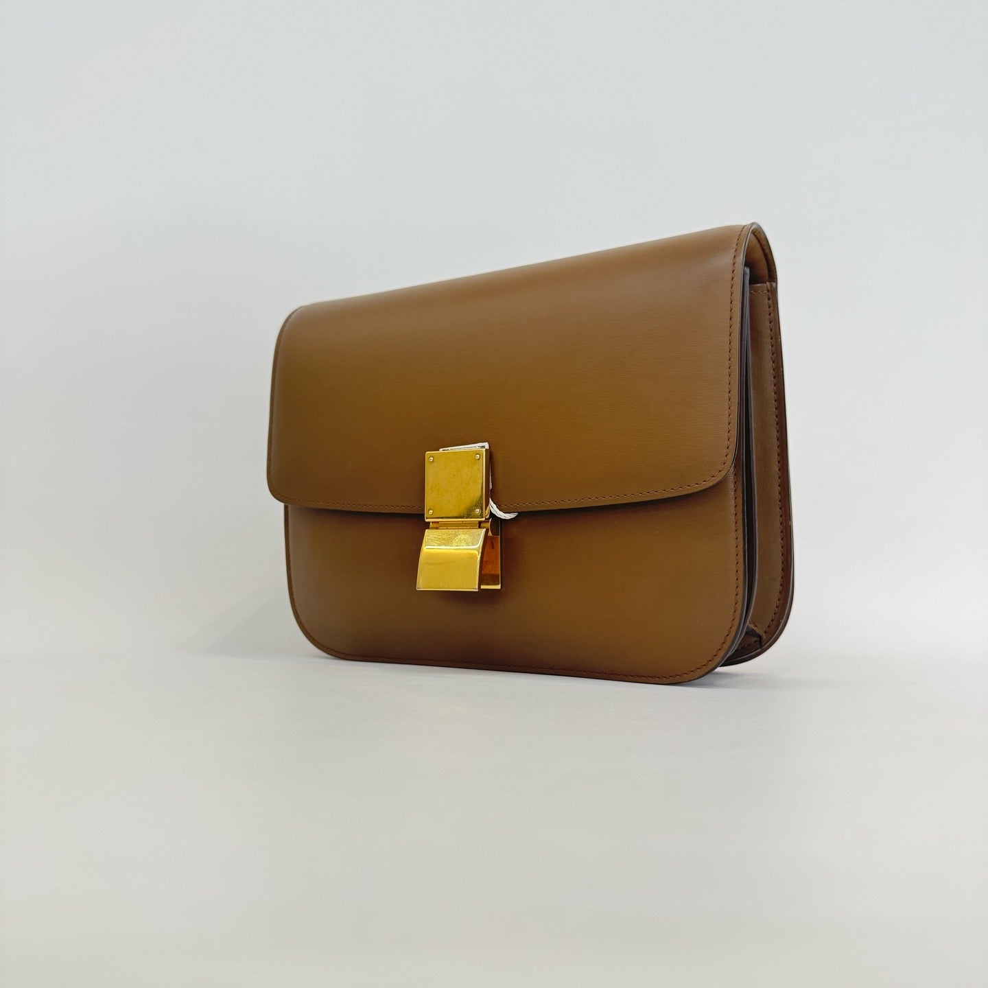 Celine - Classic Box - Leather - Brown - (medium)