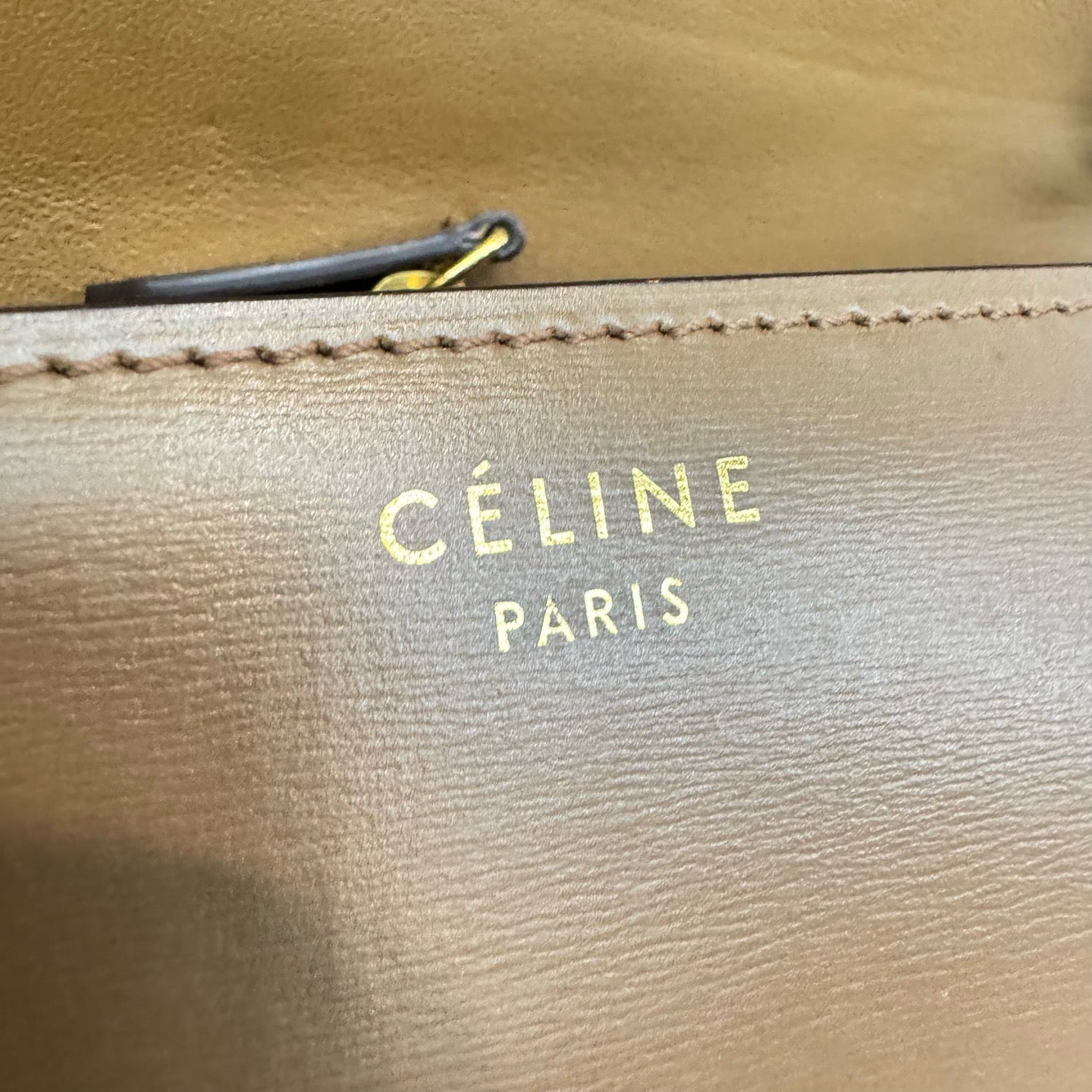 Céline - Classic Box - Leather - Brown - (medium)