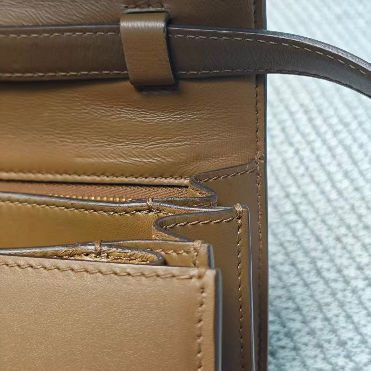 Celine - Classic Box - Leather - Brown - (small)