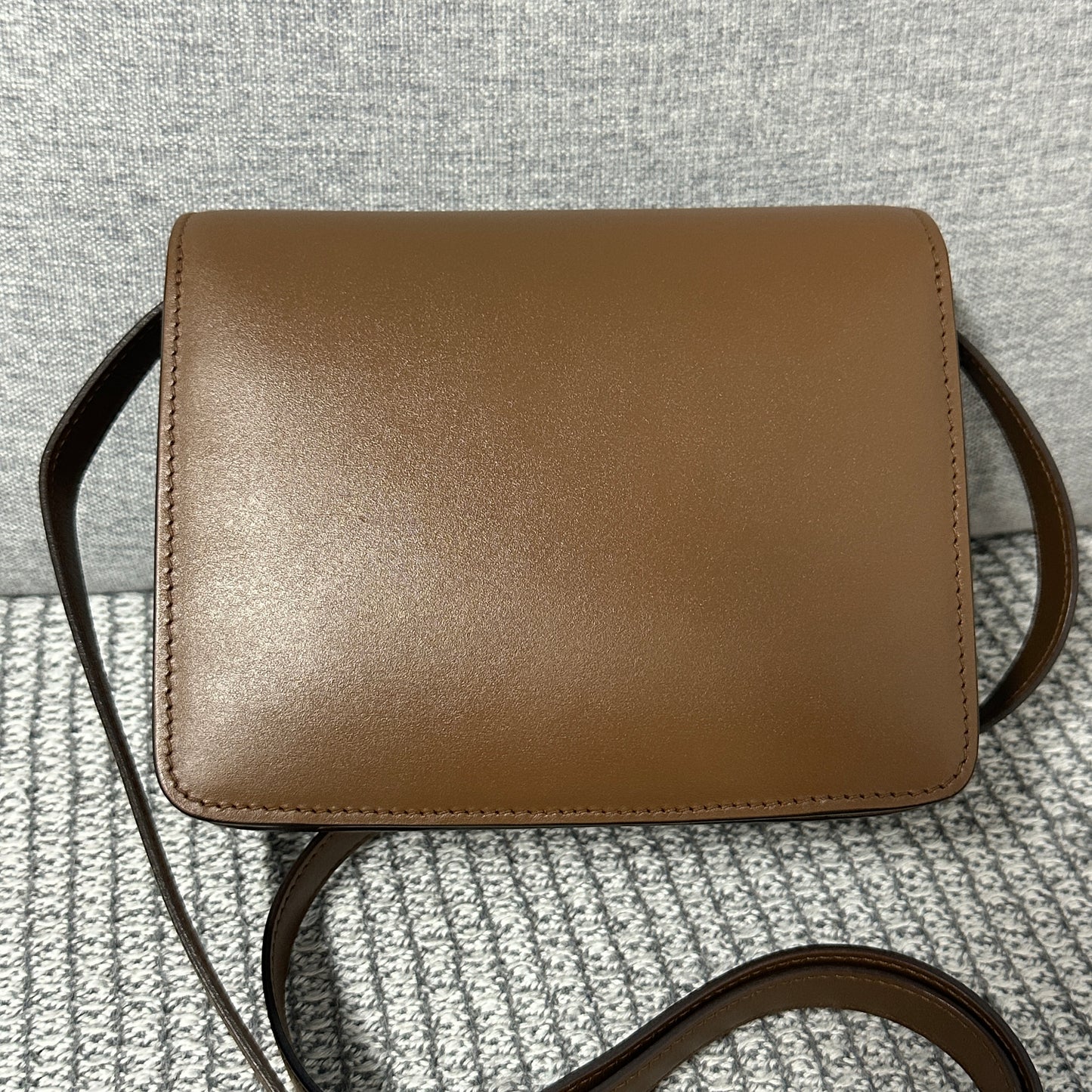Celine - Classic Box - Leather - Brown - (small)