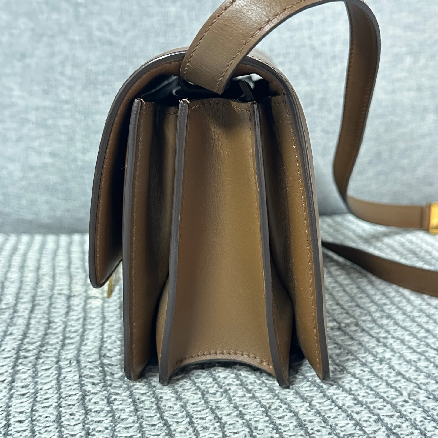 Celine - Classic Box - Leather - Brown - (small)