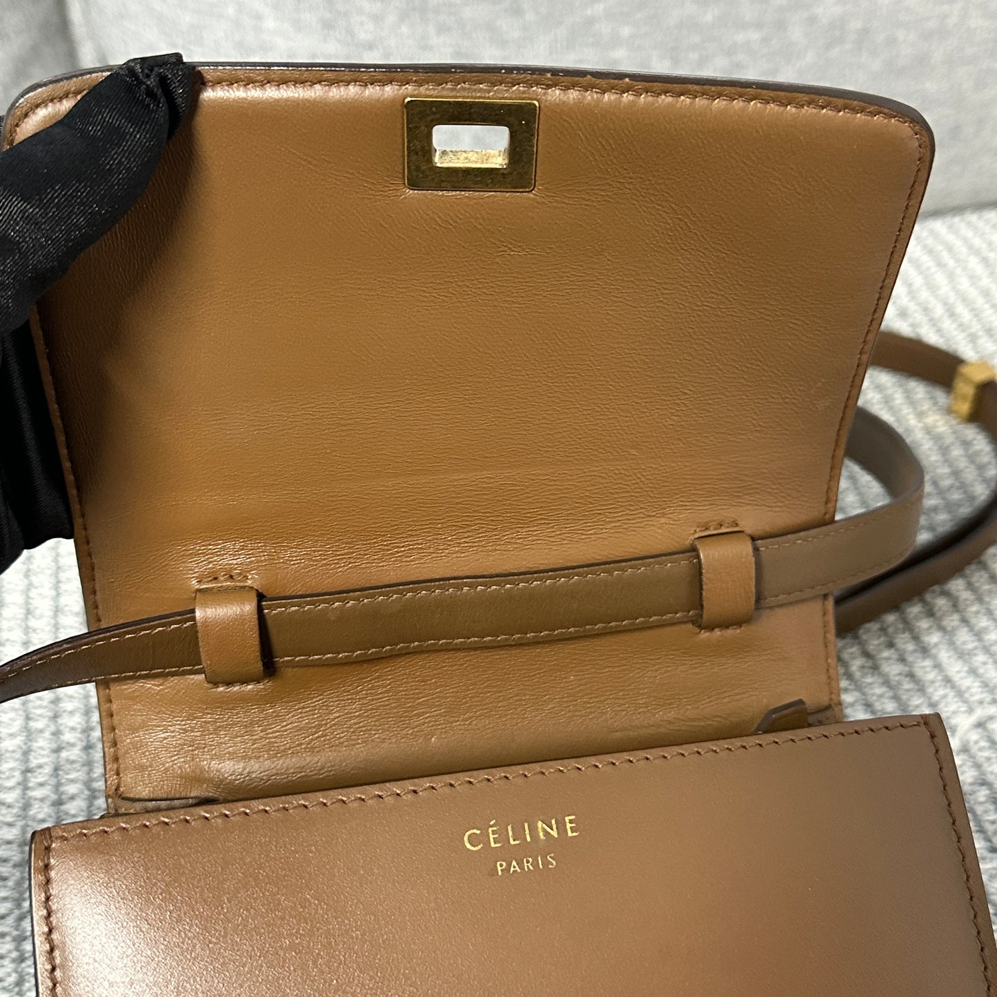 Celine - Classic Box - Leather - Brown - (small)
