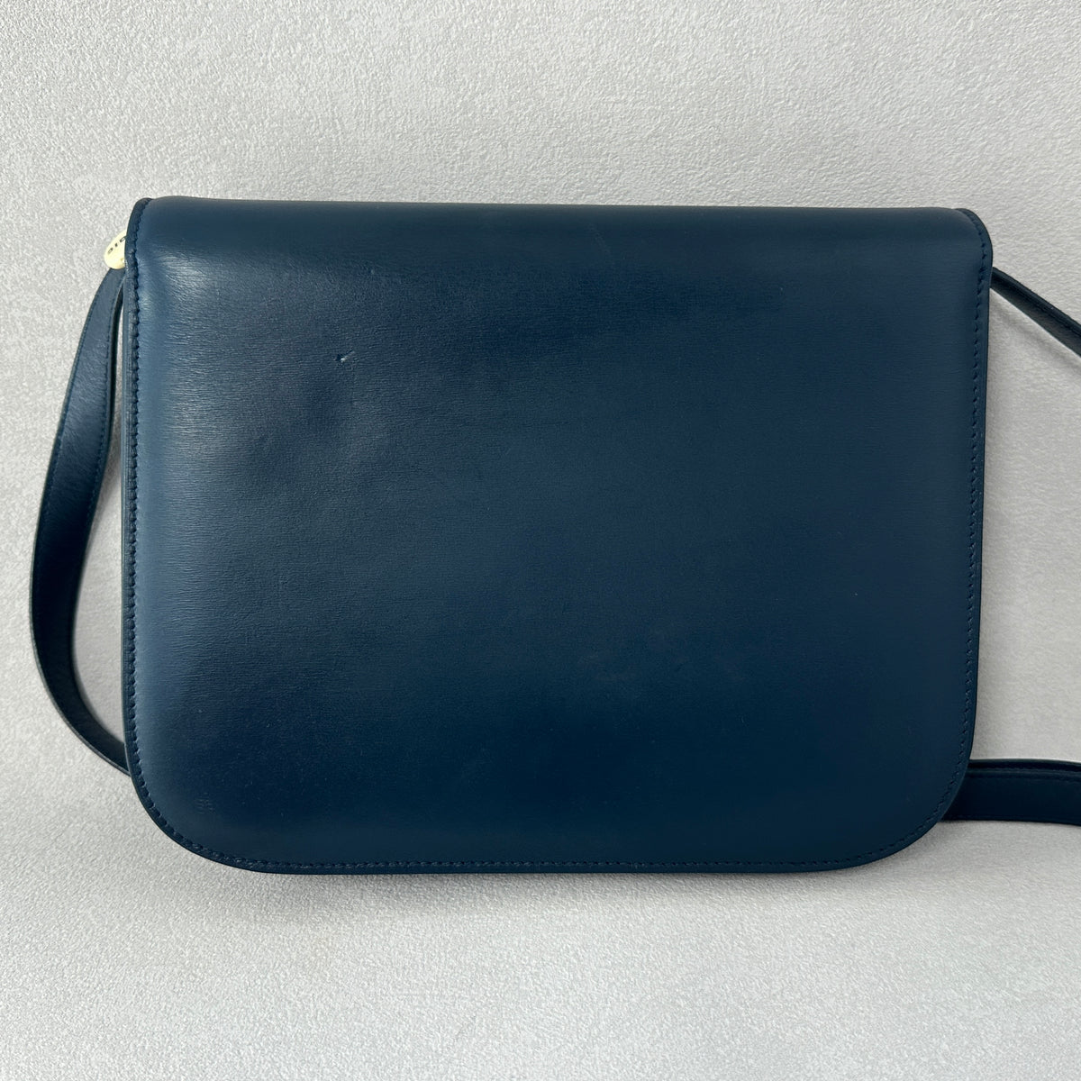 CELINE - Classic Box - Leather - Navy - (medium)