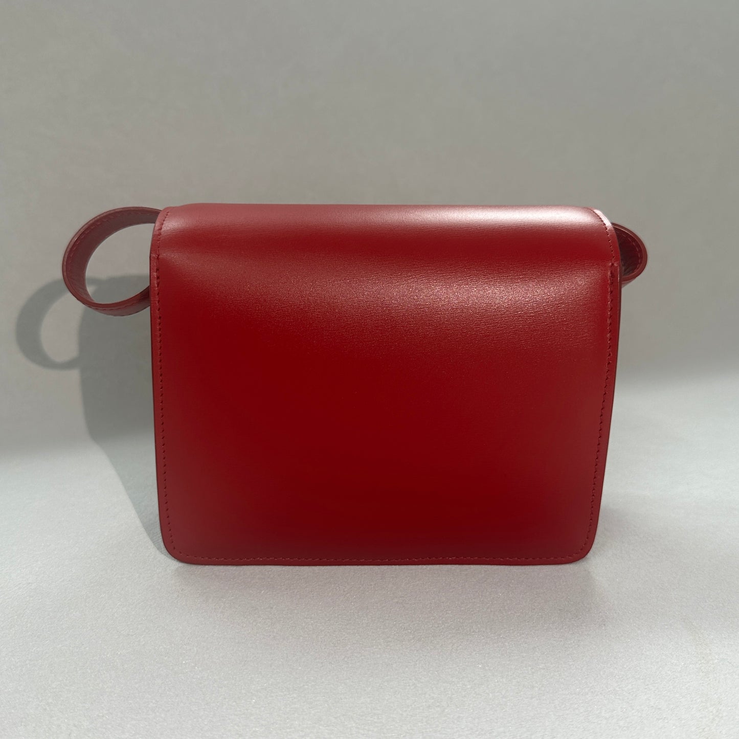 Céline - Classic Box - Leather - Red - (small)