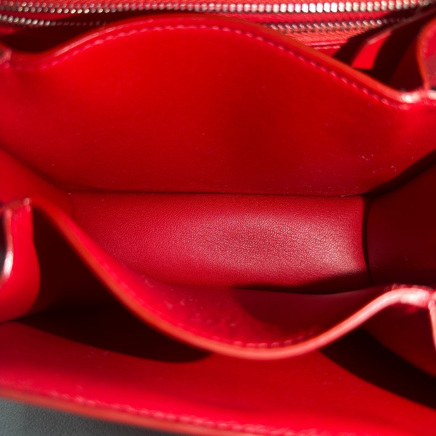 Céline - Classic Box - Leather - Red - (small)