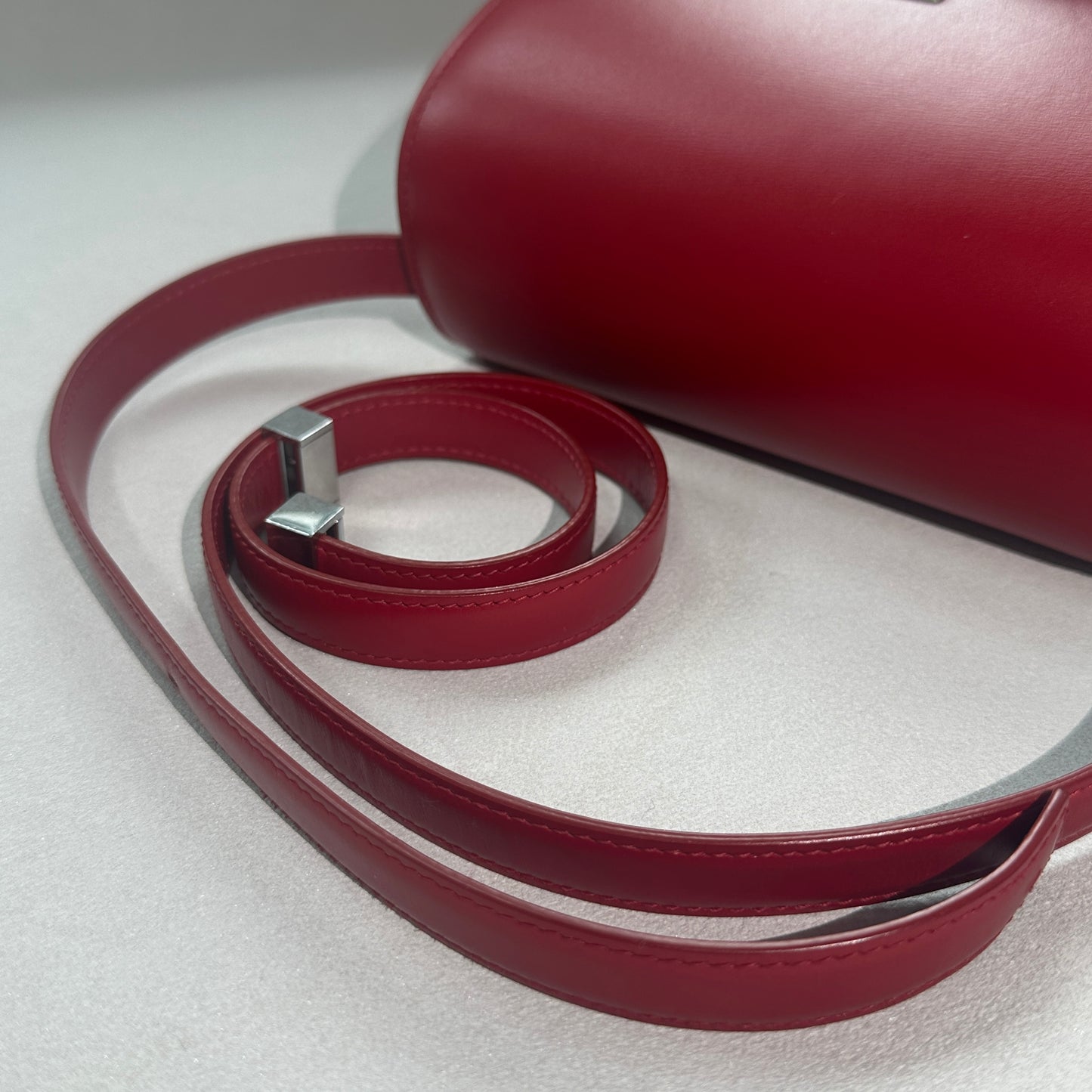Céline - Classic Box - Leather - Red - (small)