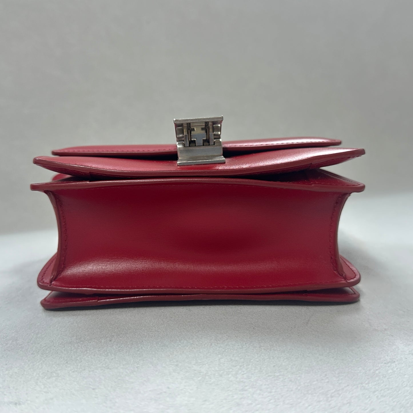Céline - Classic Box - Leather - Red - (small)