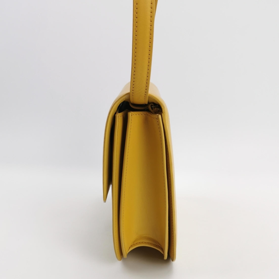 Celine - Classic Box - Leather - Yellow - (medium)