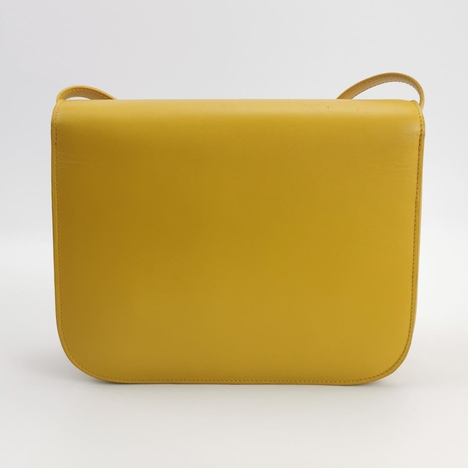 Celine - Classic Box - Leather - Yellow - (medium)