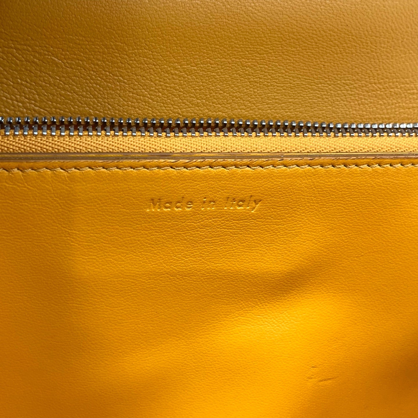 Celine - Classic Box - Leather - Yellow - (medium)