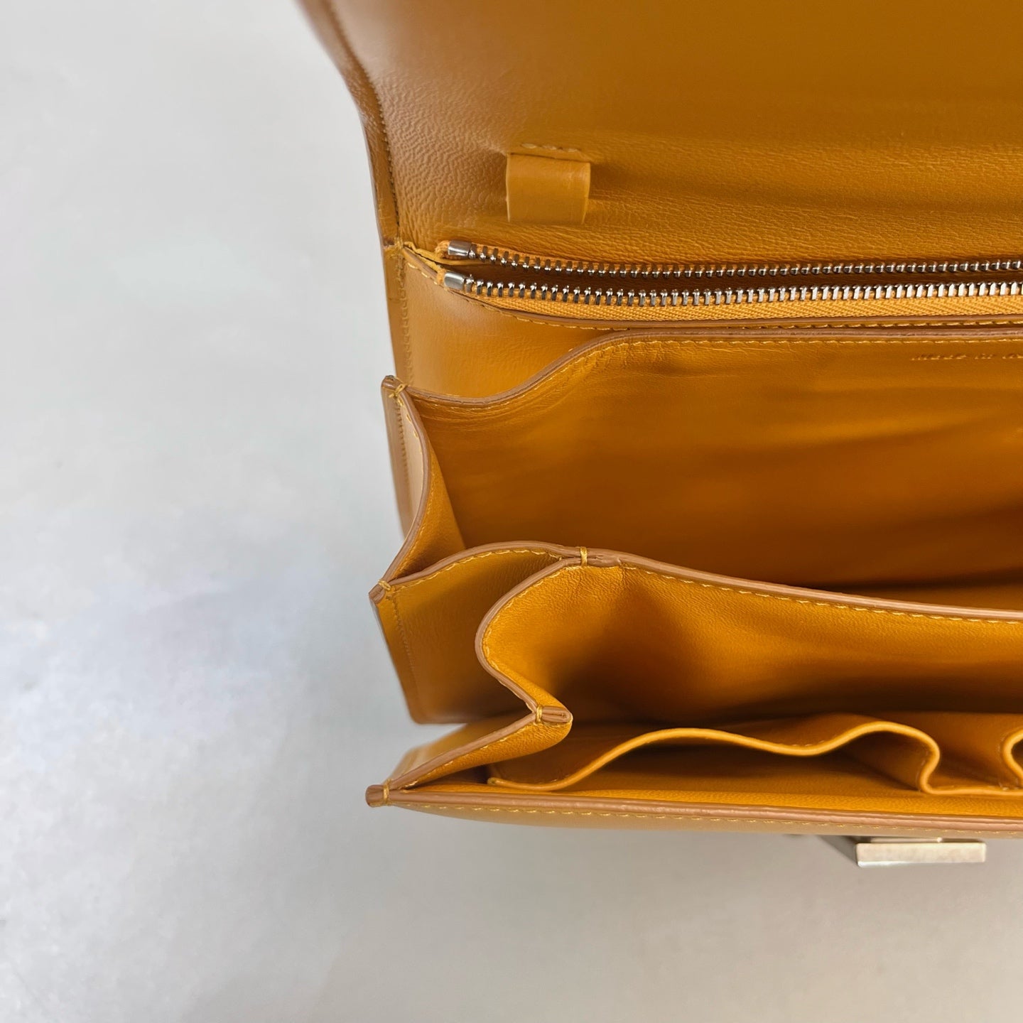 Celine - Classic Box - Leather - Yellow - (medium)