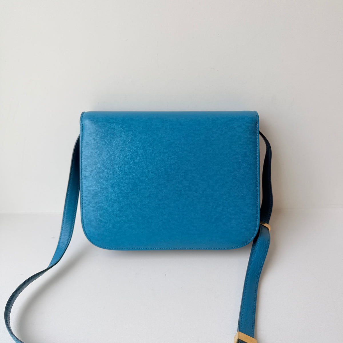Celine - Classic Box Medium - Leather - Blue - (medium)