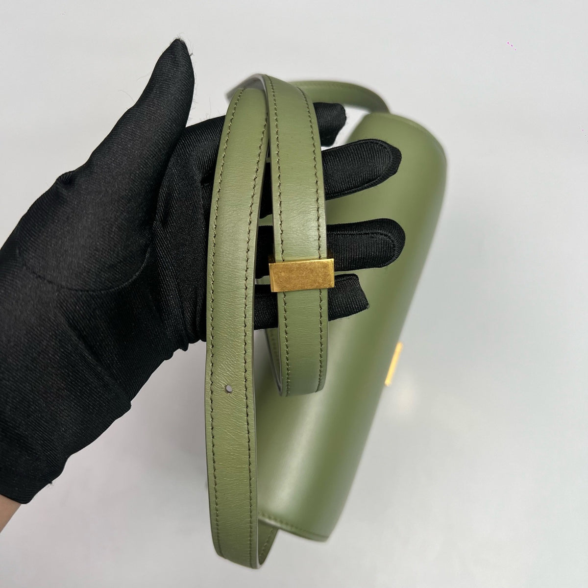 Celine - Classic Box Medium - Leather - Green - (medium)