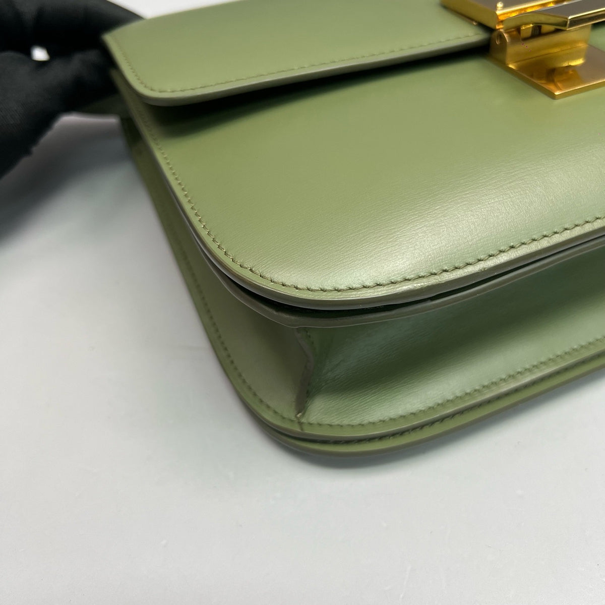 Celine - Classic Box Medium - Leather - Green - (medium)