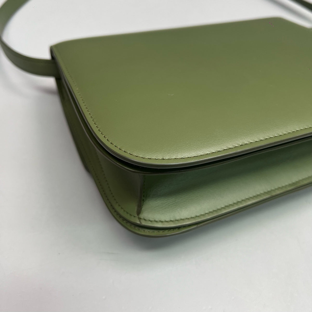 Celine - Classic Box Medium - Leather - Green - (medium)