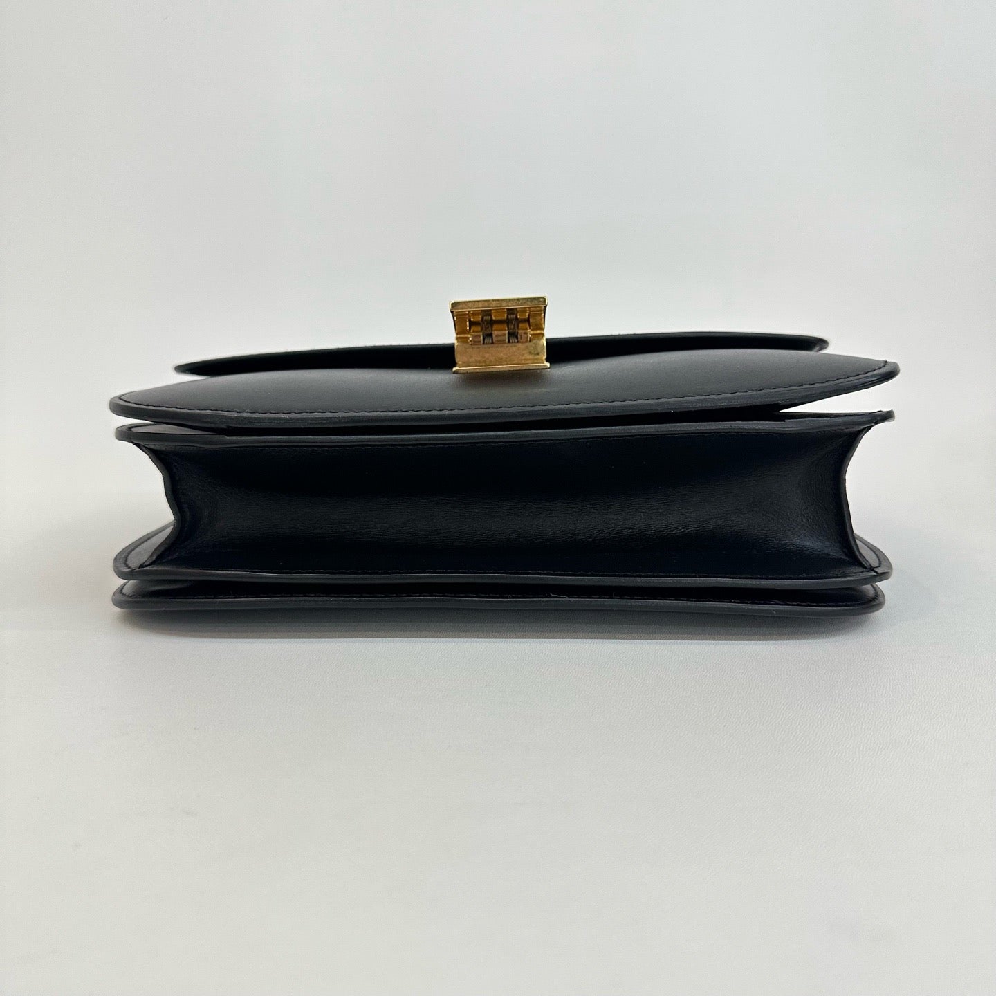 Celine - Classic Box - Smooth calfskin leather - Black - (medium)