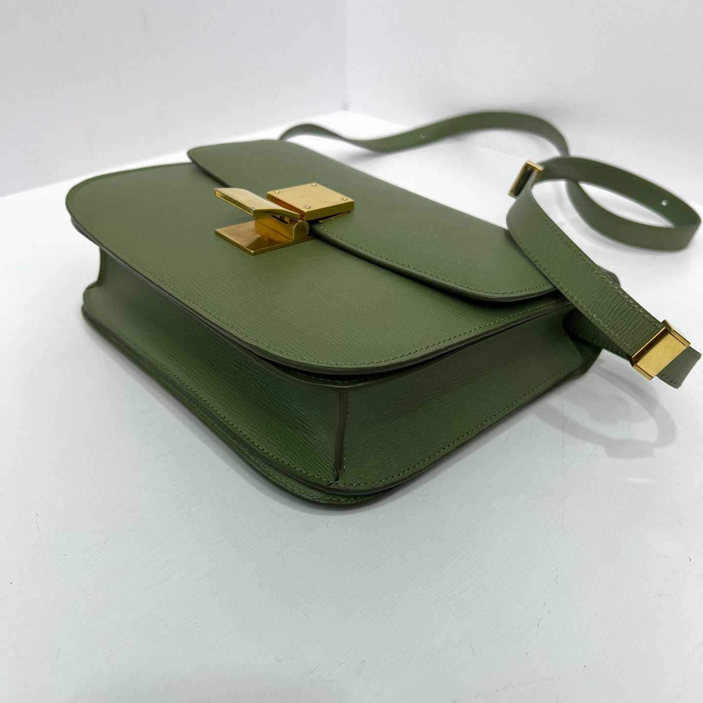 Celine - Classic - Leather - Green - (medium)