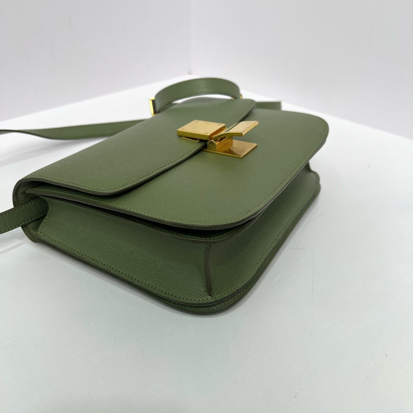 Celine - Classic - Leather - Green - (medium)