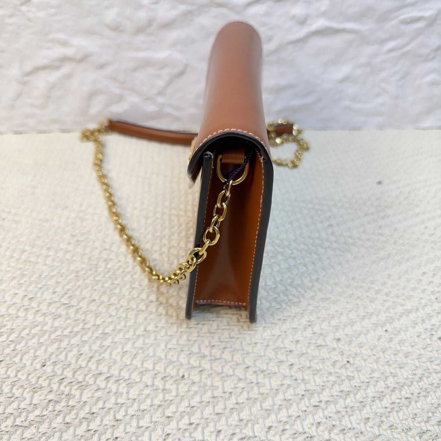 Celine - Envelope Bag - Leather - Brown - (mini)