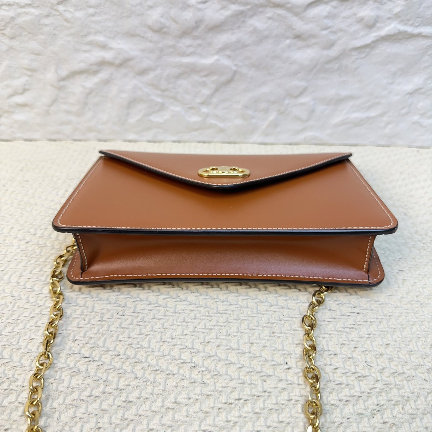 Celine - Envelope Bag - Leather - Brown - (mini)