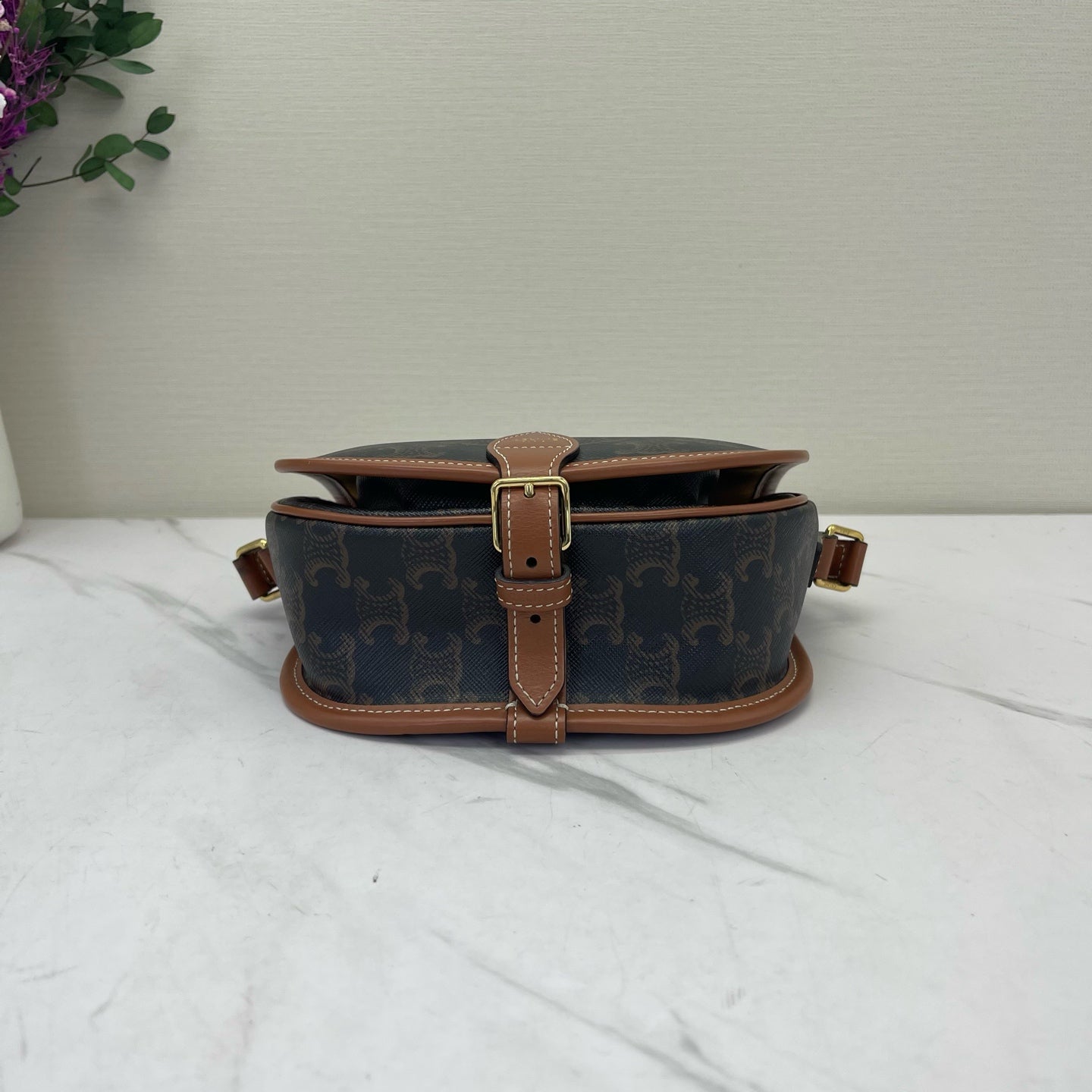 Celine - Folco - Synthetic - Brown - (small)