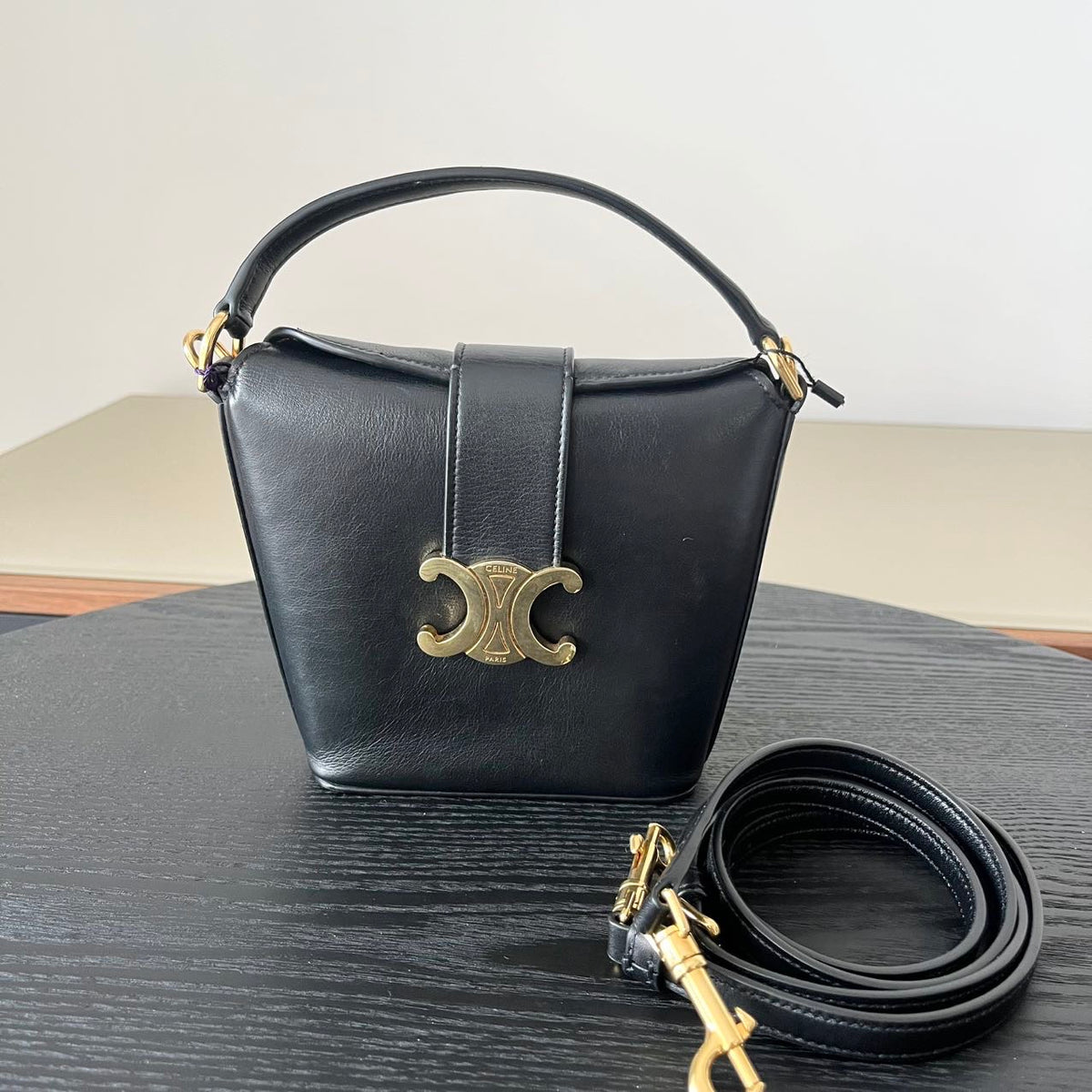 CELINE - Louise Mini - Leather - Black - (mini)