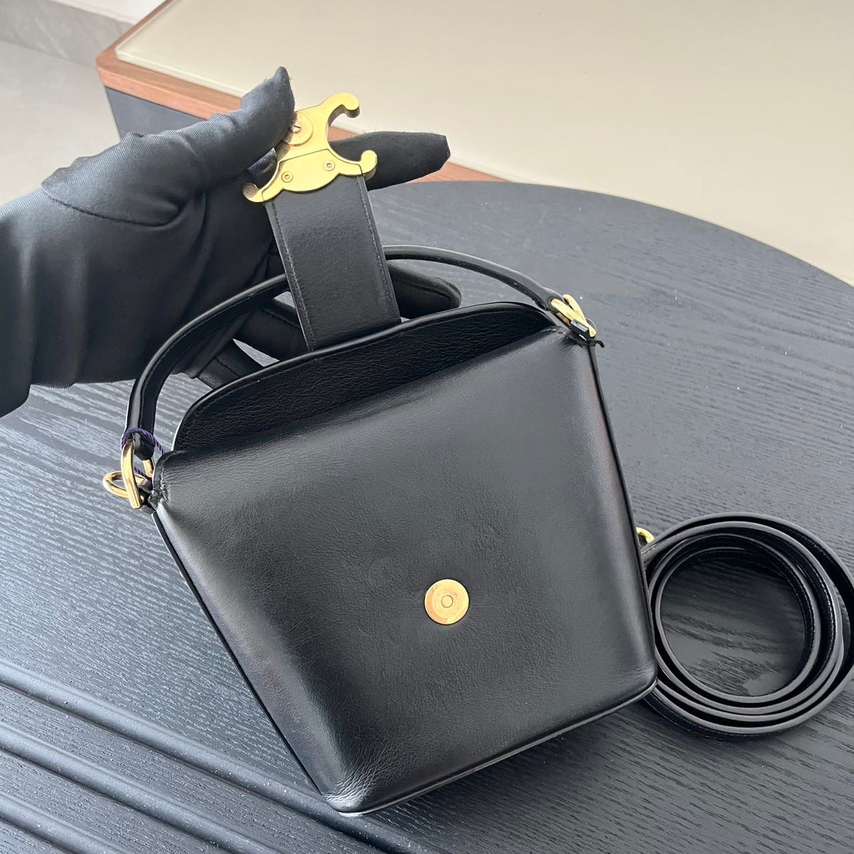 CELINE - Louise Mini - Leather - Black - (mini)