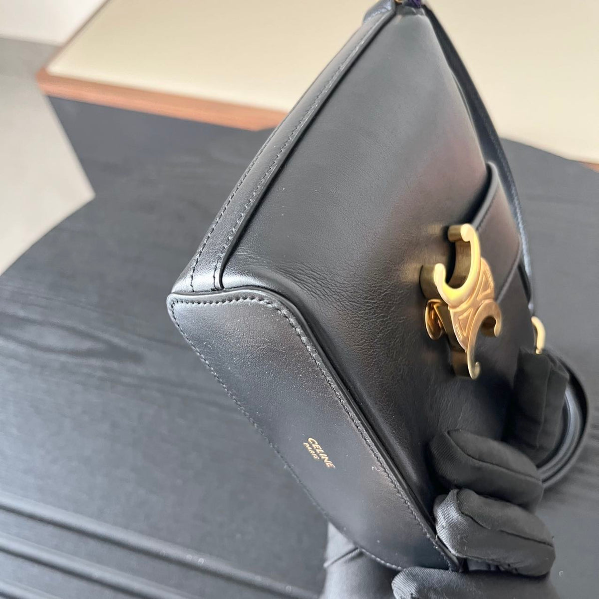 CELINE - Louise Mini - Leather - Black - (mini)