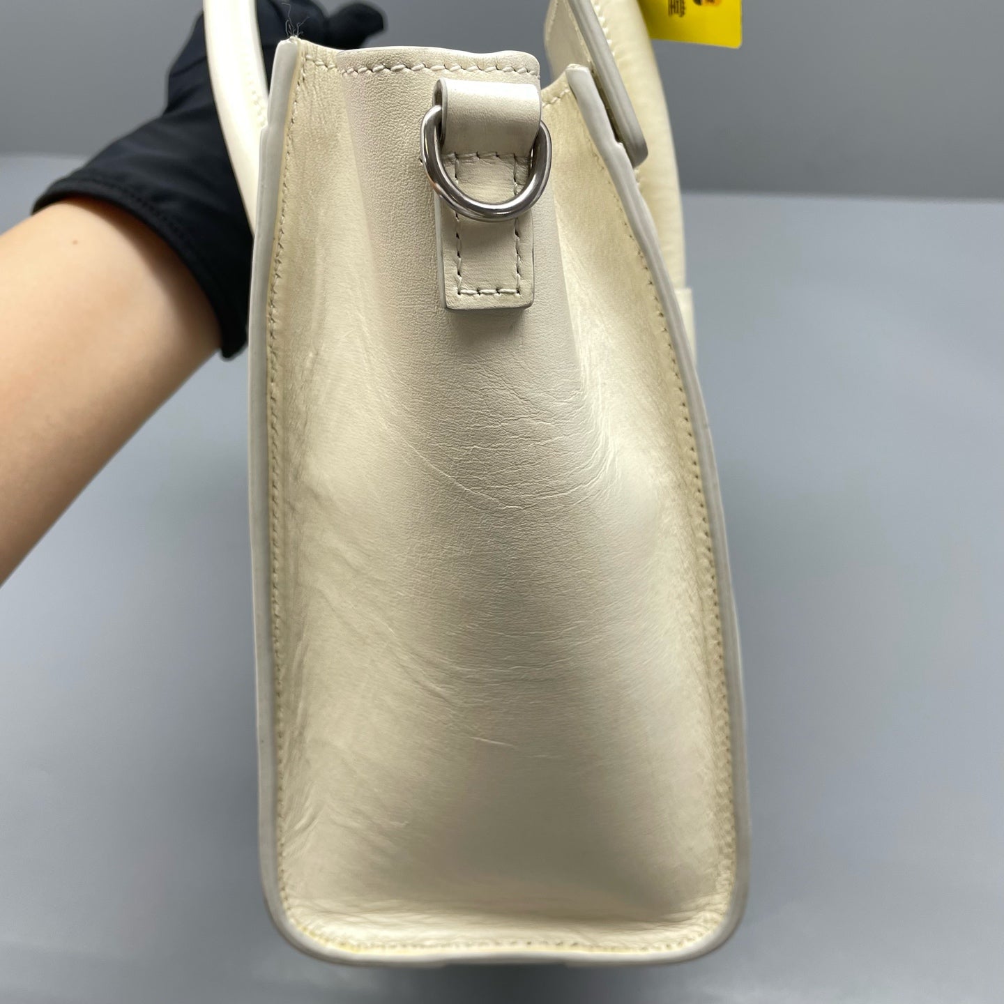 Celine - Luggage Bag - Leather - White - (mini)