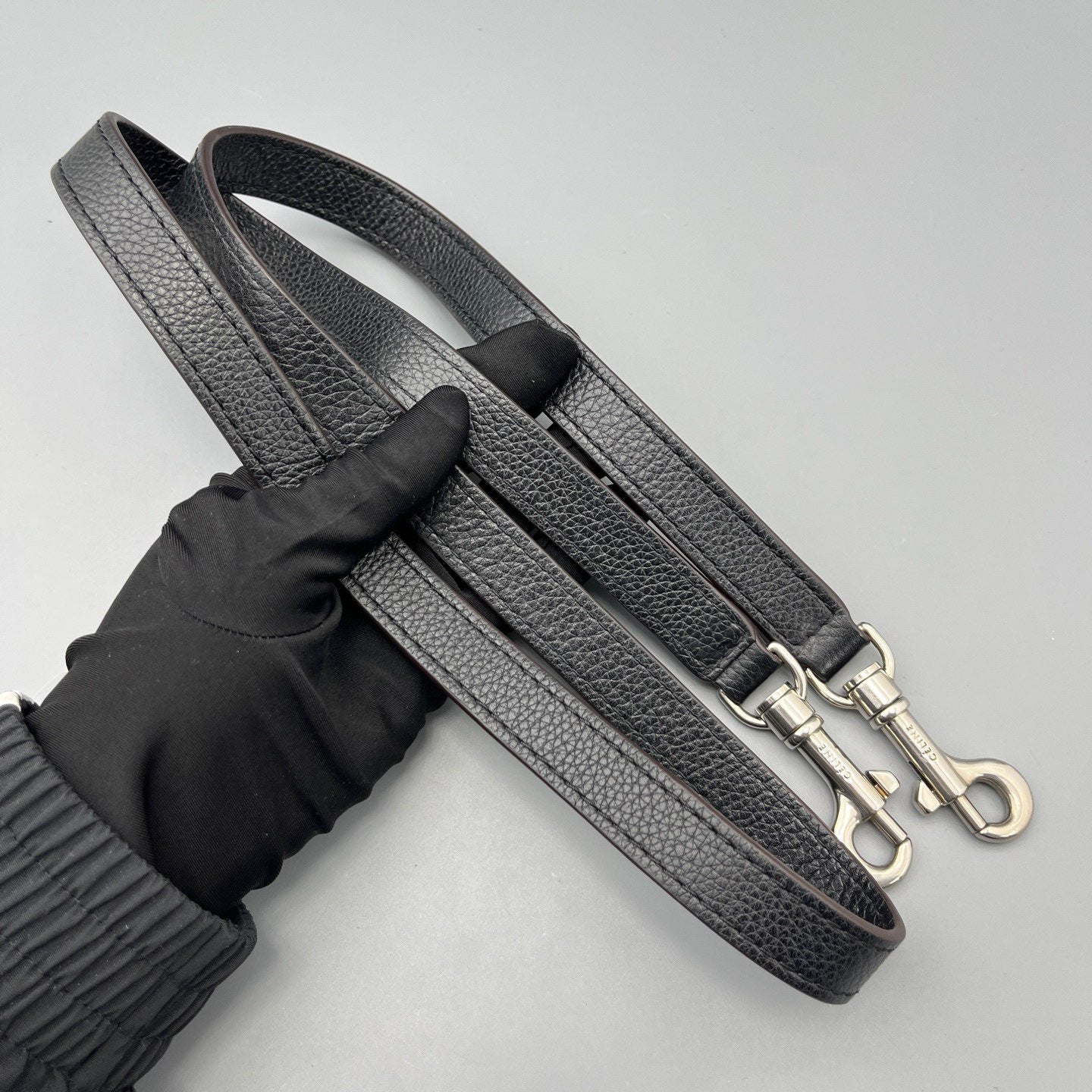 Celine - Luggage Bag Nano - Grained calfskin leather - Black - (mini)