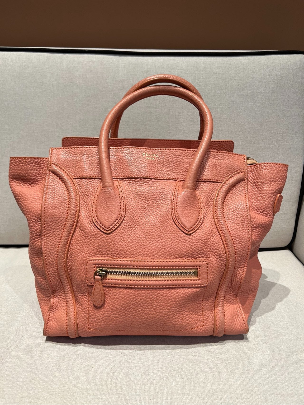 Celine - Luggage - Calfskin - Pink - (Medium)