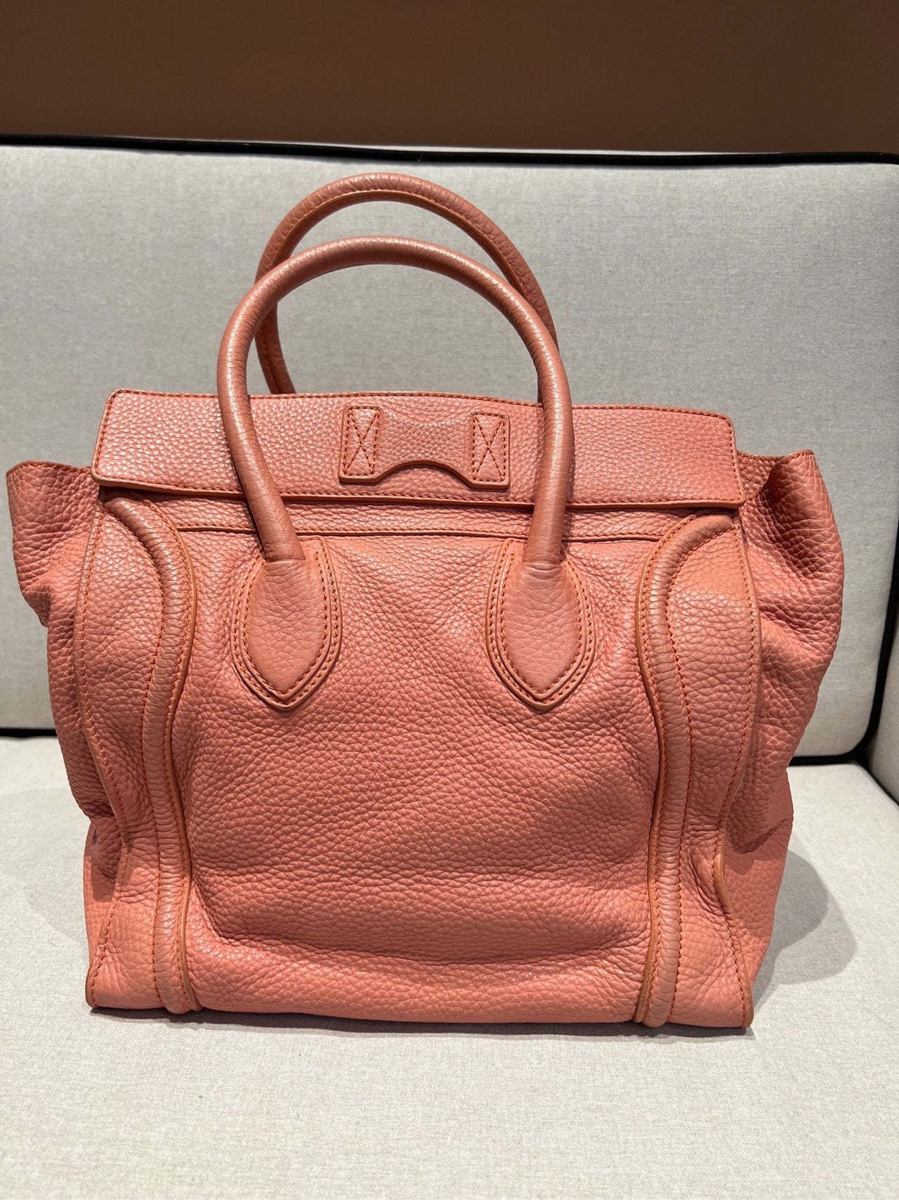 Celine - Luggage - Calfskin - Pink - (Medium)