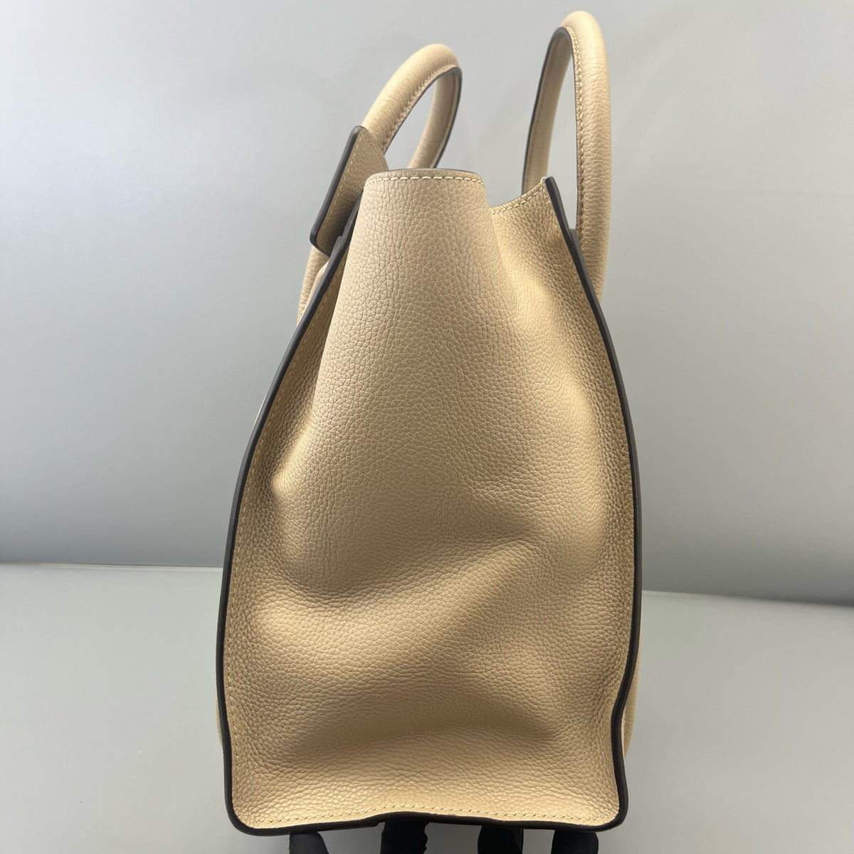 Celine - Luggage Handbag - Leather - Beige - (medium)