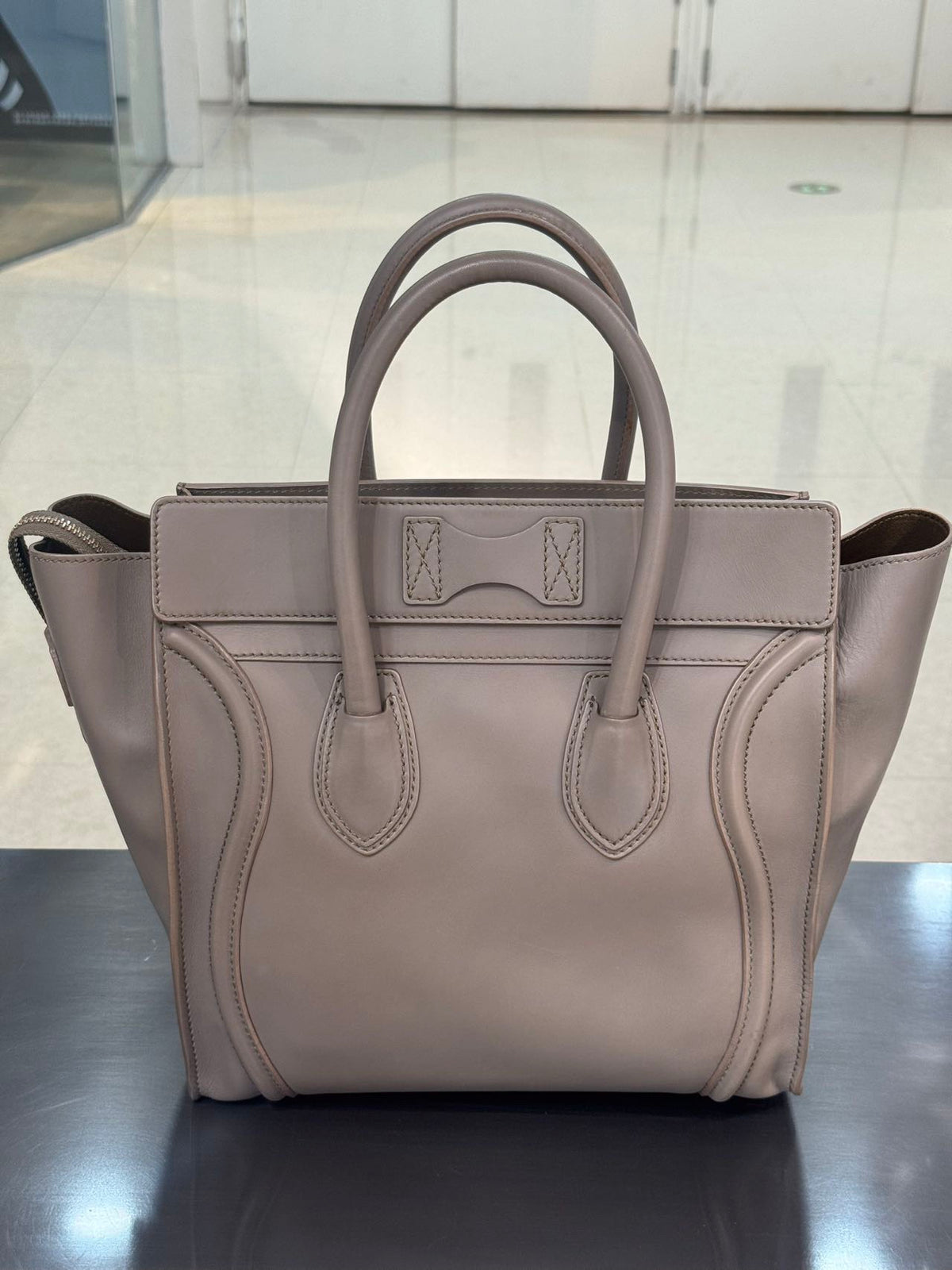 Celine - Luggage Large - Leather - Grey - (large)