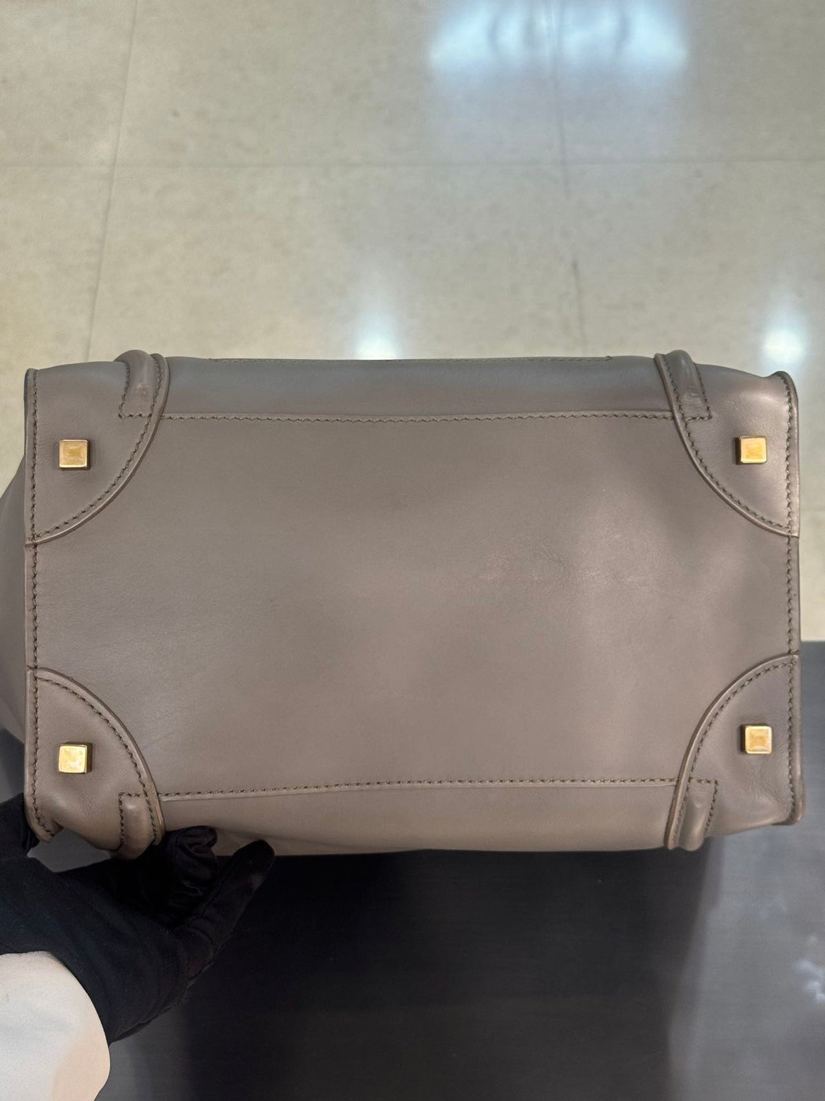 Celine - Luggage Large - Leather - Grey - (large)