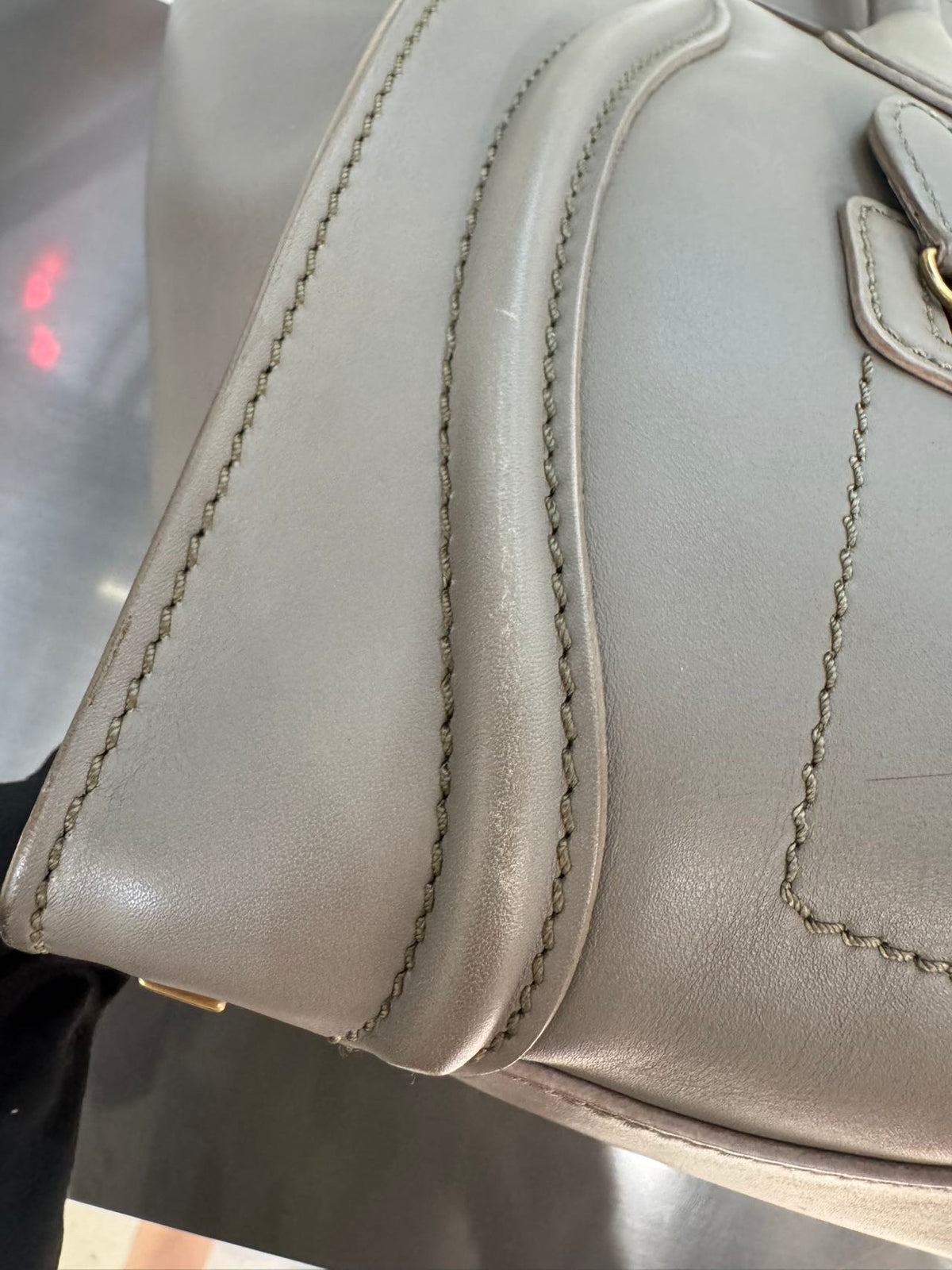 Celine - Luggage Large - Leather - Grey - (large)